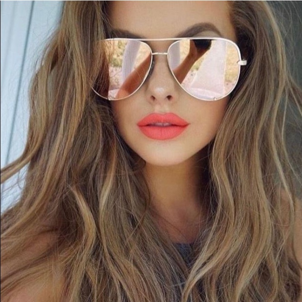 Brand new NWT rose gold aviators